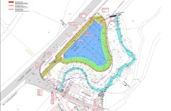 Übersichtsplan Retentionsbodenfilter Rosenfeld - Isingen Übersichtsplan Retentionsbodenfilter Rosenfeld - Isingen